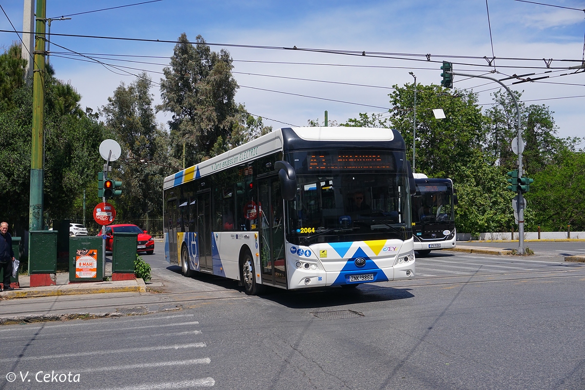 Афины, Yutong E12 (ZK6128BEVG) № 9864