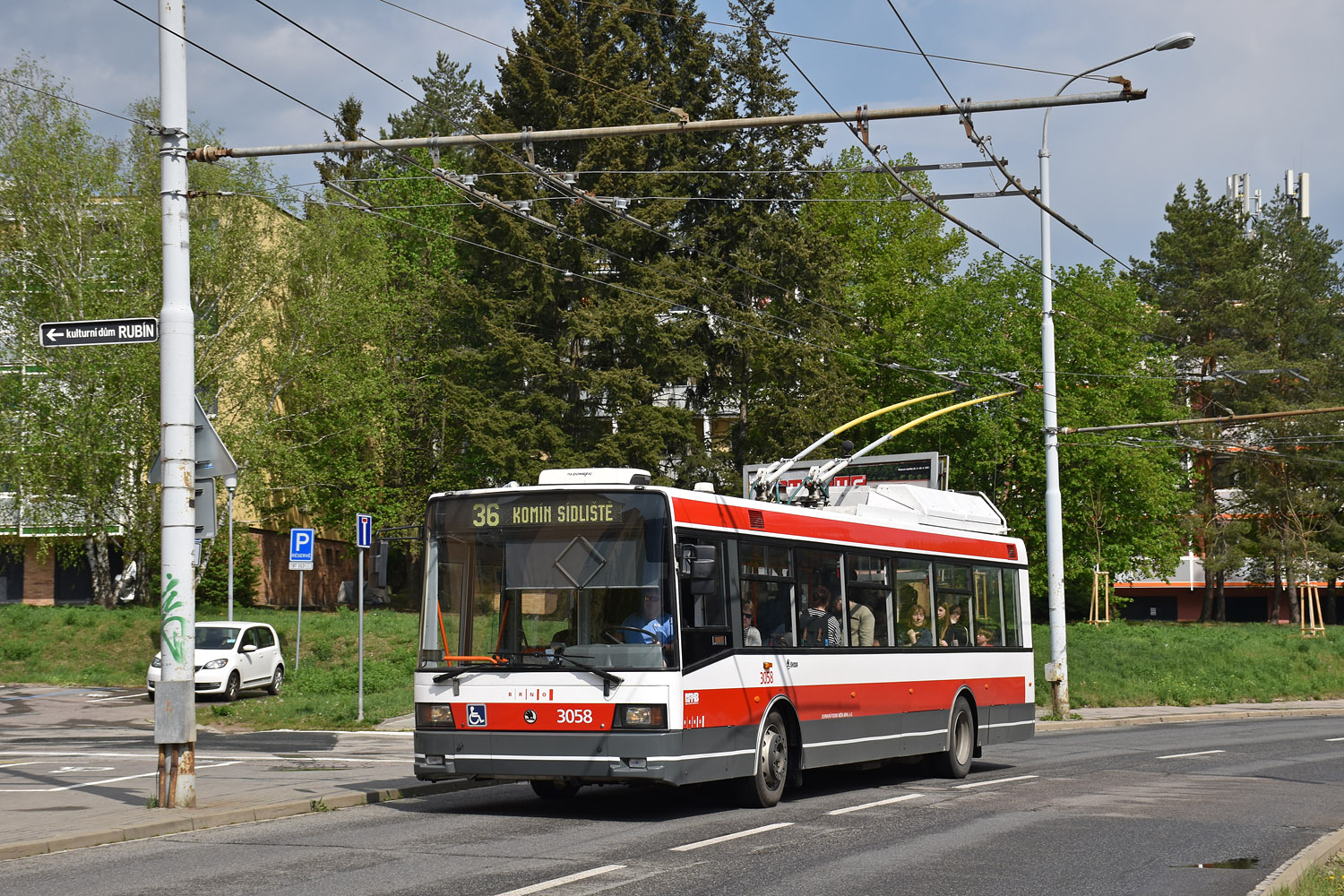 Брно, Škoda 21TrAC № 3058