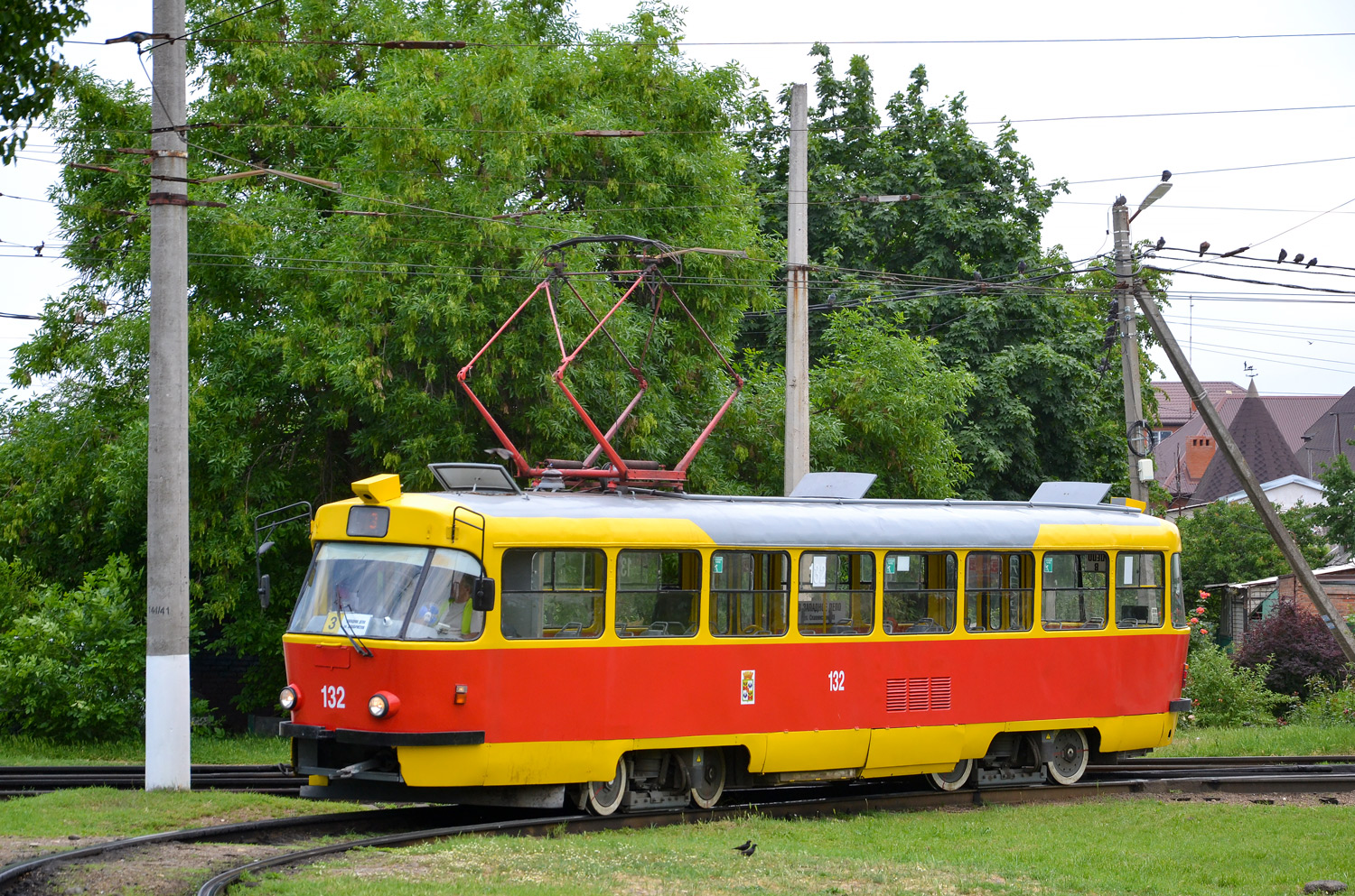 Краснодар, Tatra T3SU № 132