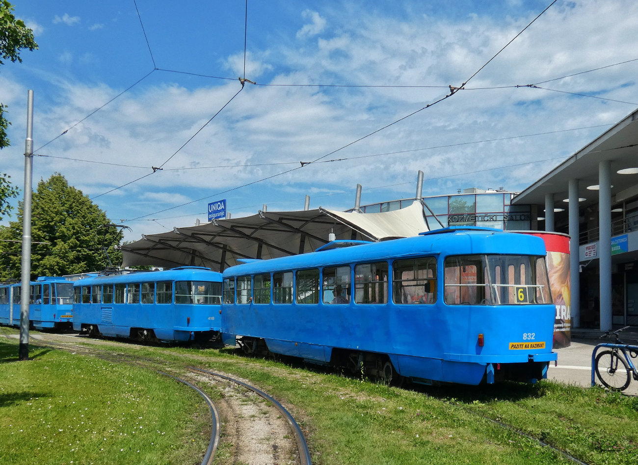 Загреб, Tatra B4YU № 832