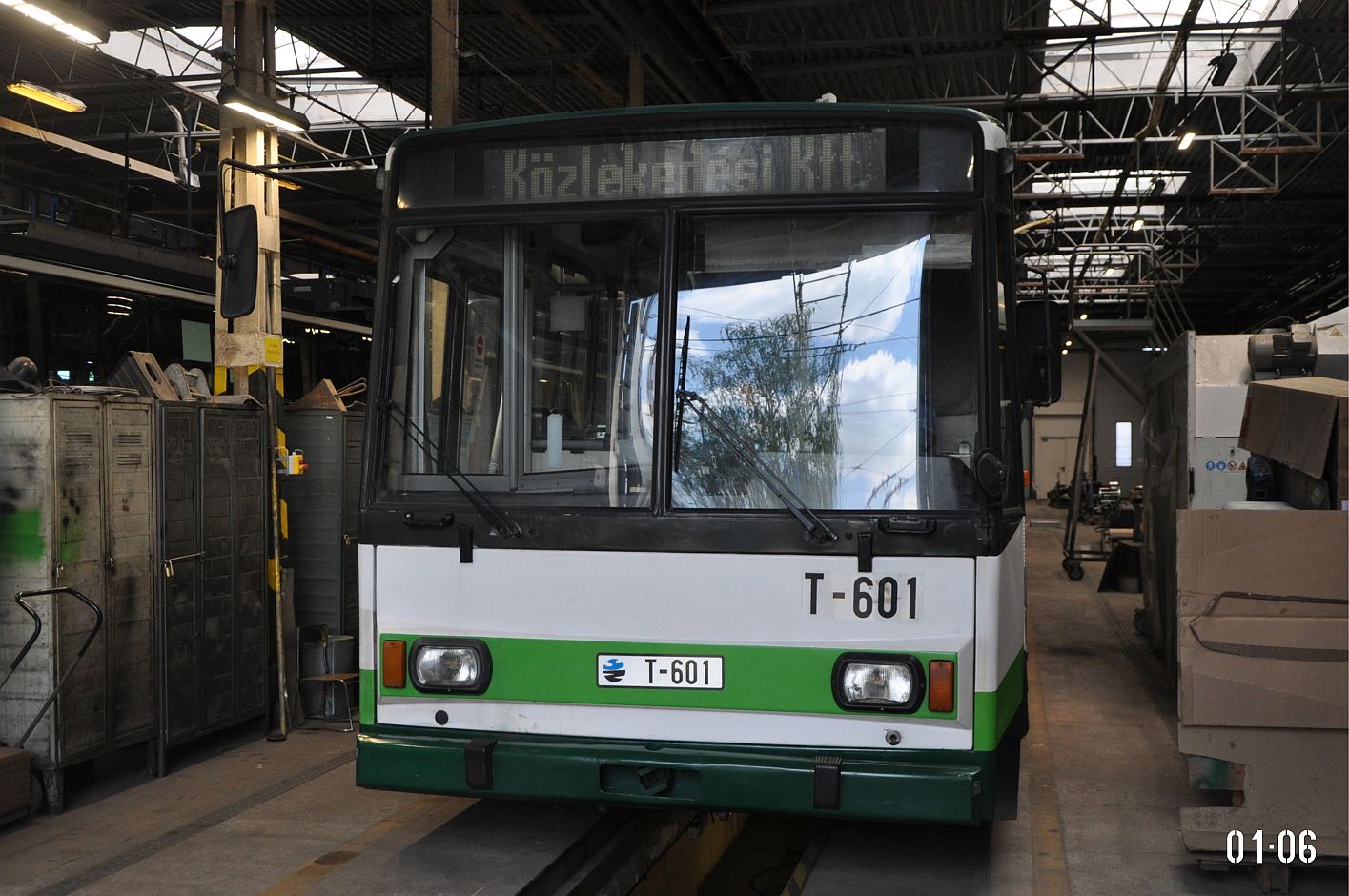 Szeged, Škoda 15Tr03/6 N°. T-601; Szeged — 10.05.2025 — Körtöltés utca trolleybus depot open day