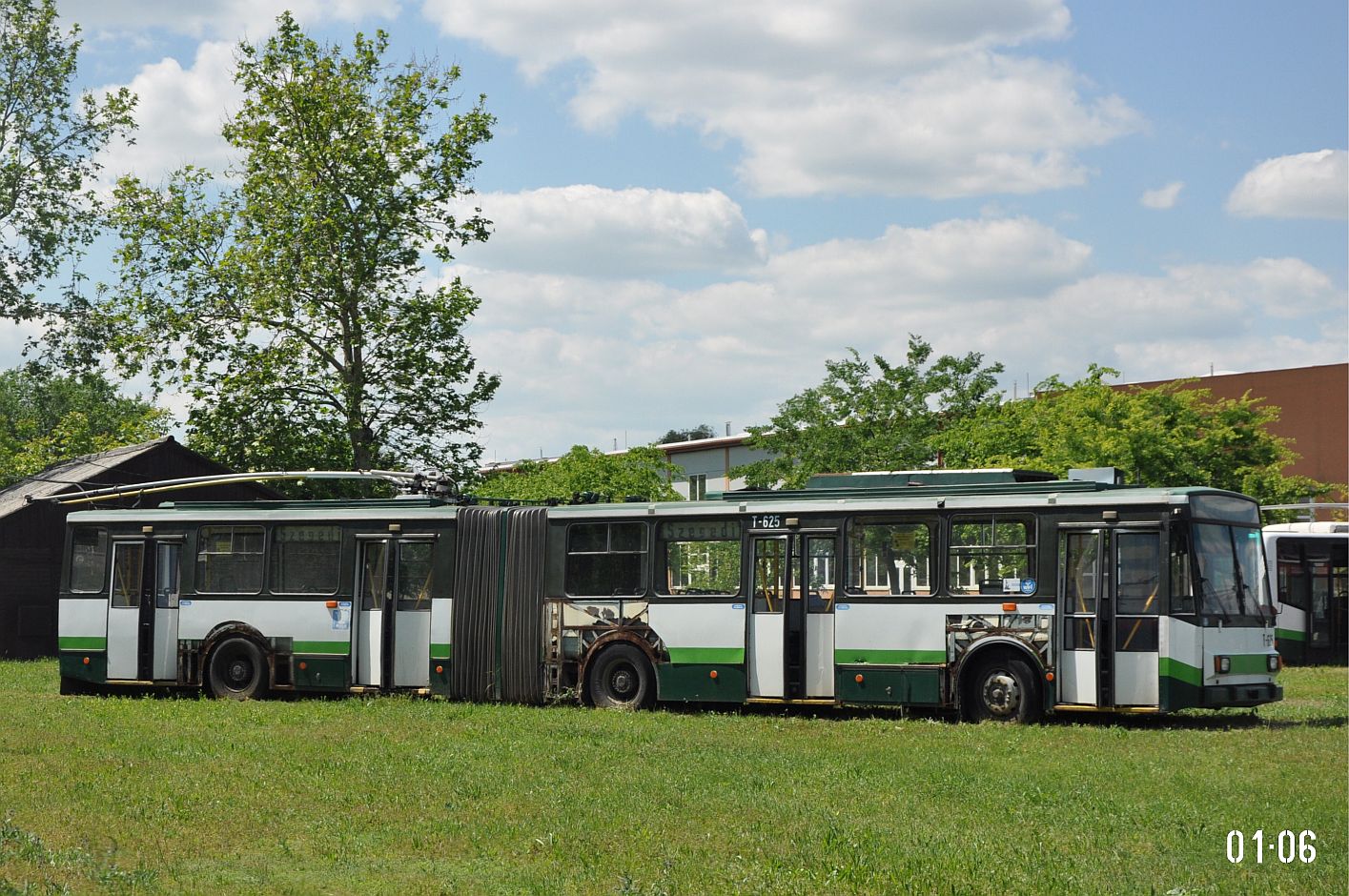 Сегед, Škoda 15Tr07/6 № T-625; Сегед — 10.05.2025 — День открытых дверей на месте кольцевой развязки.