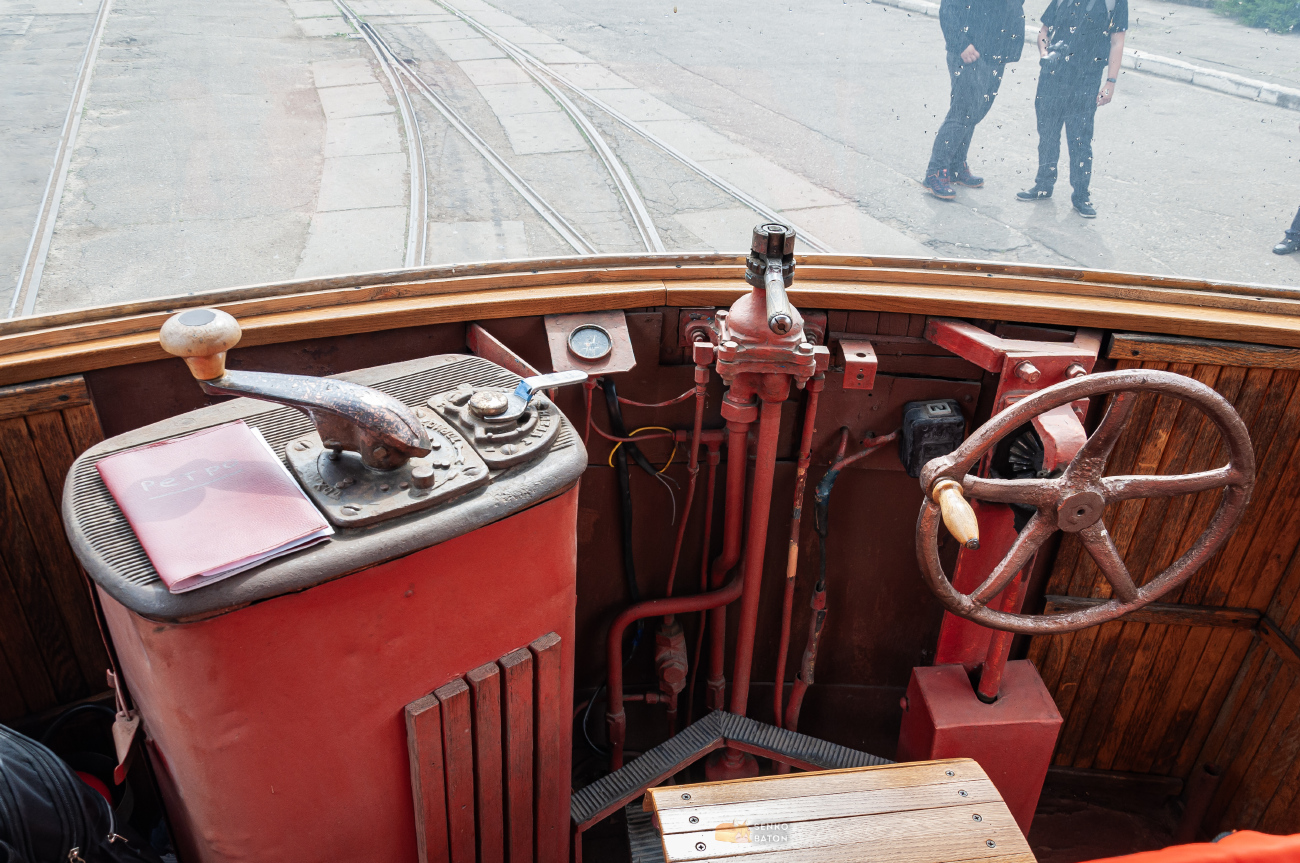 Киев, Двухосный моторный вагон № 1892; Киев — Презентация вагона 1892 после первого этапа ремонта