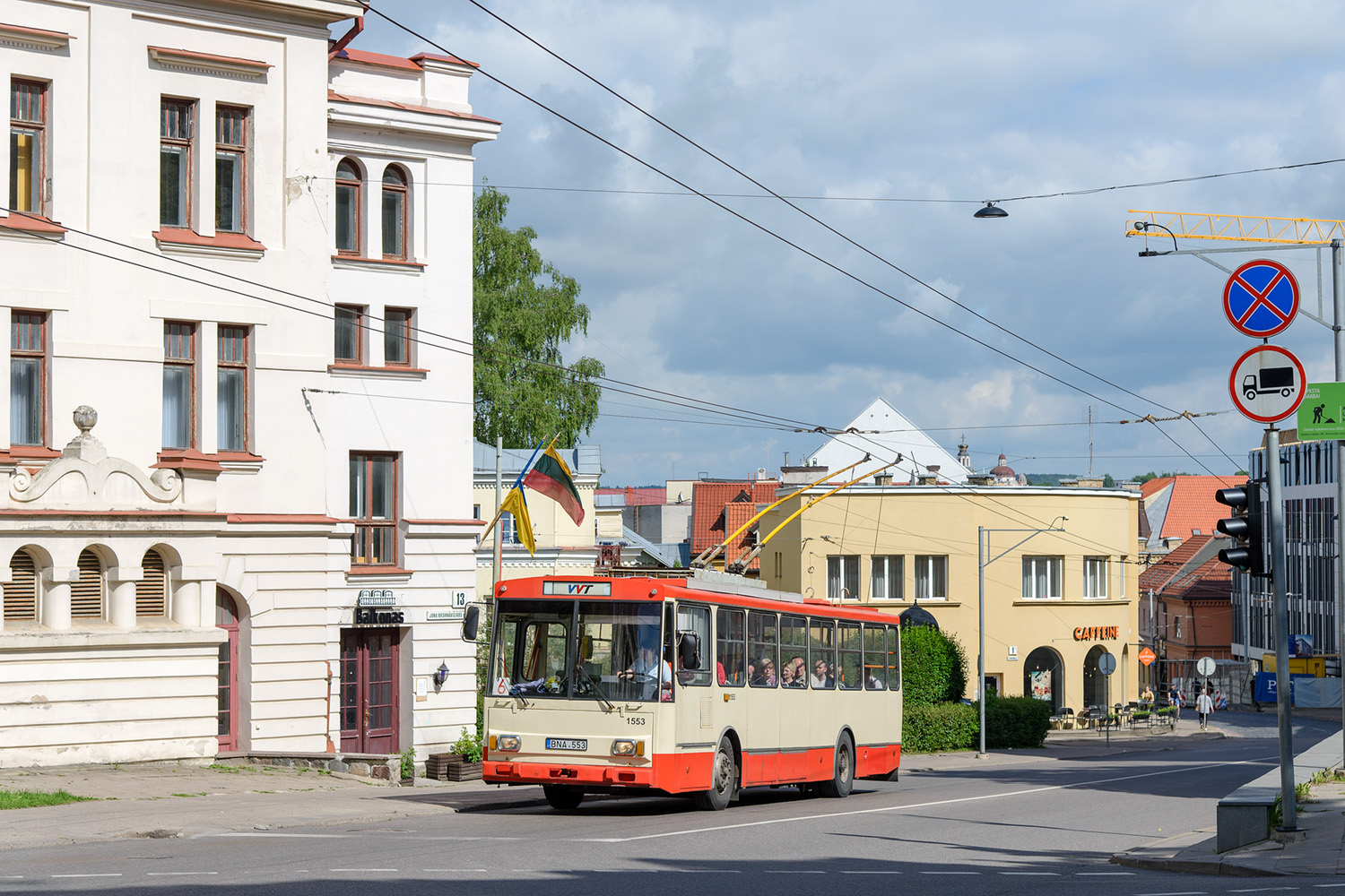 Вильнюс, Škoda 14Tr89/6 № 1553
