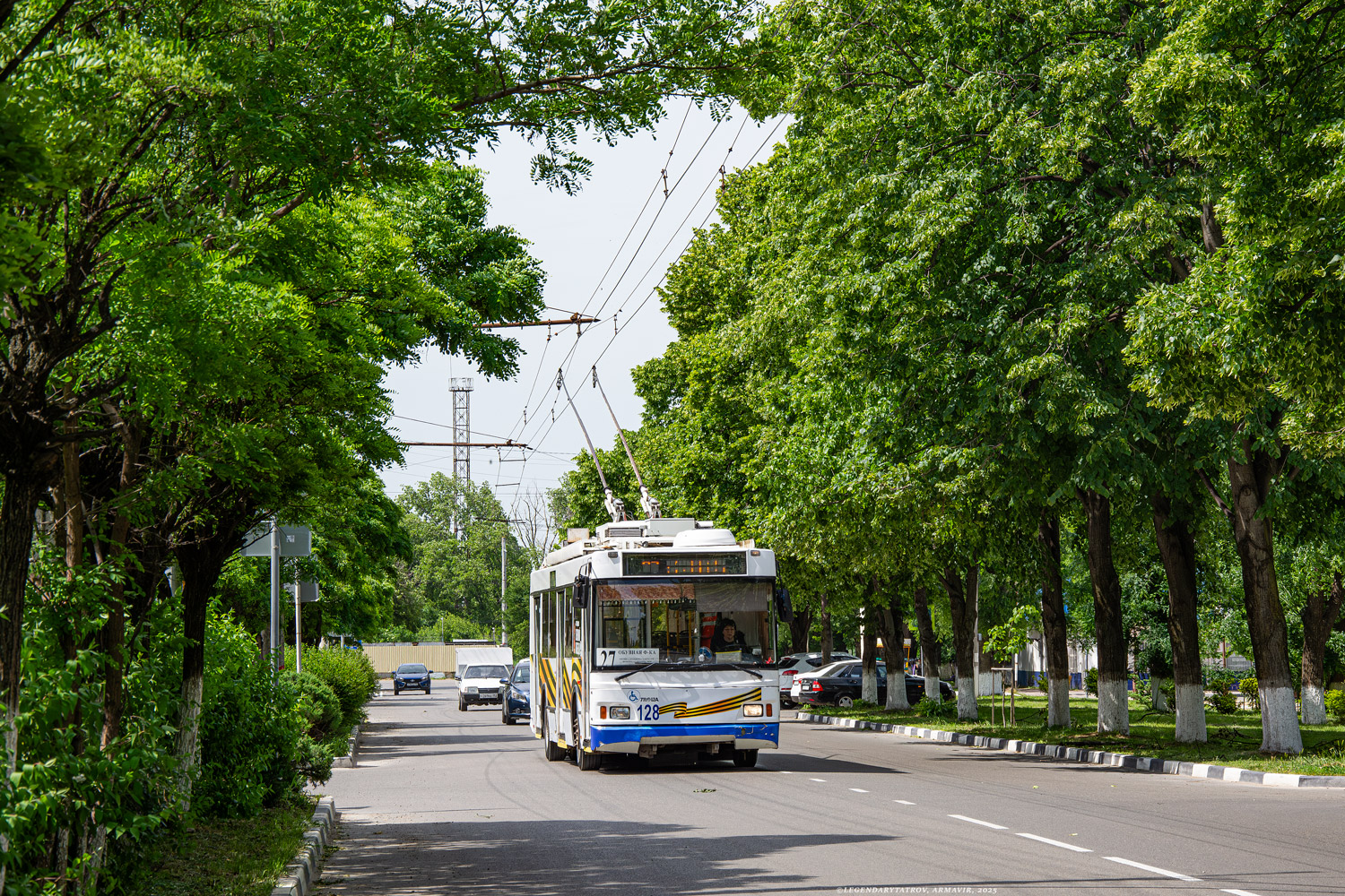 Армавир, Тролза-5275.03 «Оптима» № 128