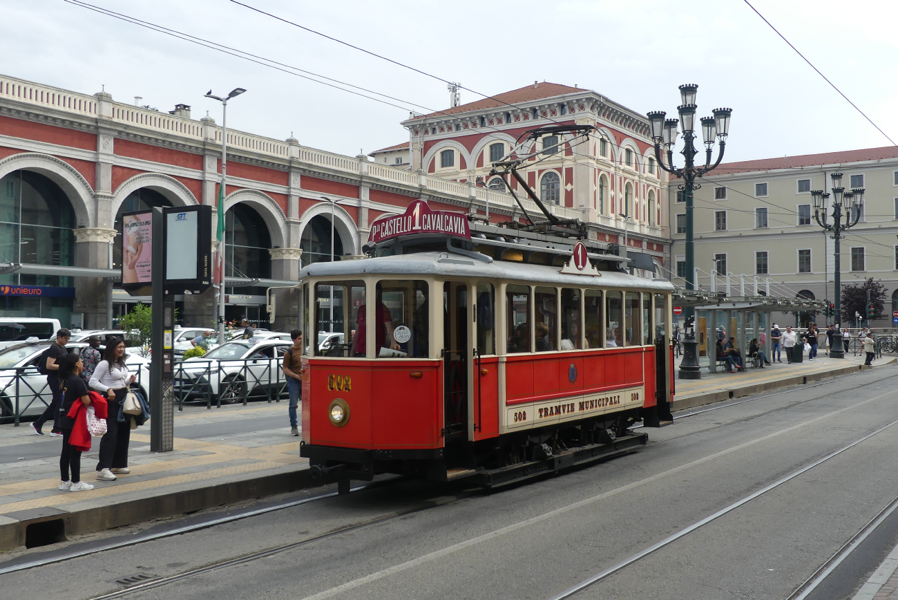 Турин, Двухосный моторный Ansaldo № 502