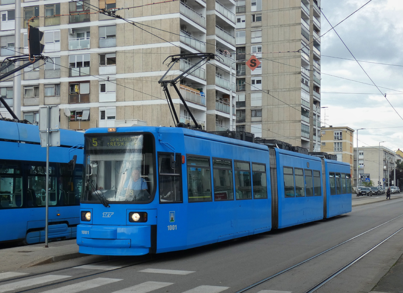 Загреб, Adtranz GT6M № 1001