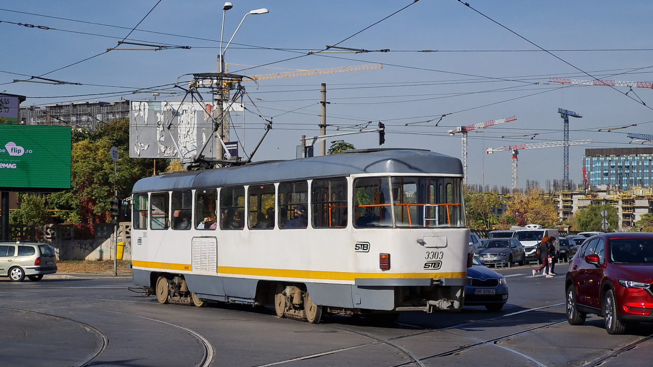 Бухарест - Илфов, Tatra T4R № 3303