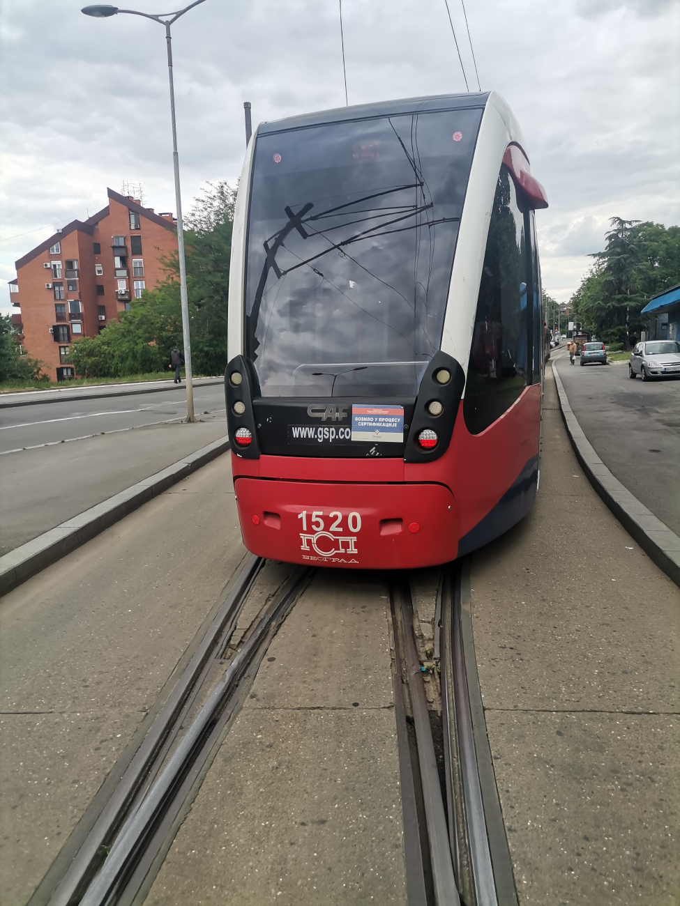 Belgrade, CAF Urbos 3 nr. 81520 (1520)