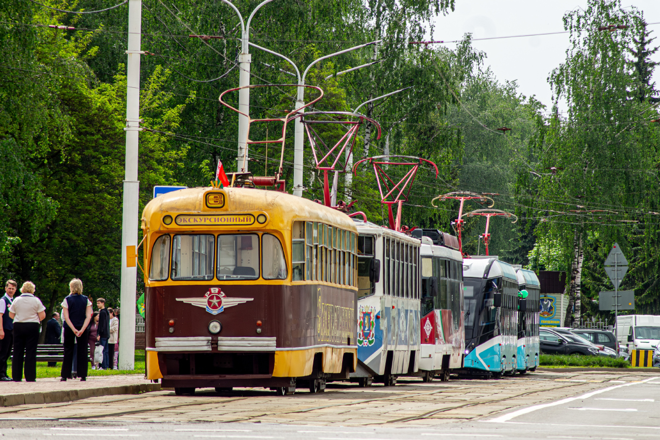 Вітебськ, РВЗ-6М2 № 418; Вітебськ — Презентация новых вагонов №659 и №660 и мини-парад трамваев 28.05.2025