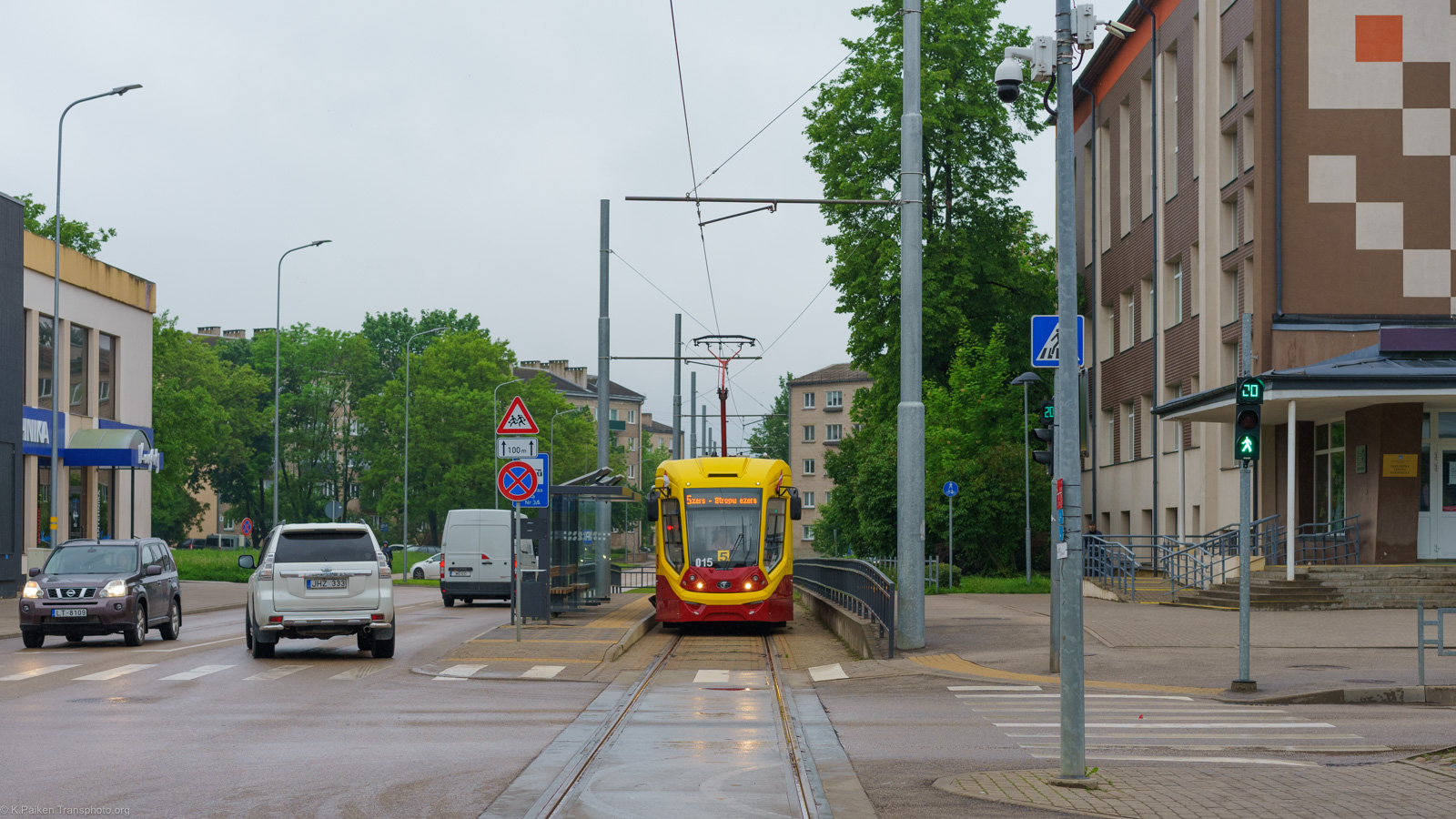 Dünaburg, 71-911 “City Star” Nr. 015; Dünaburg — Tramway Lines and Infrastructure