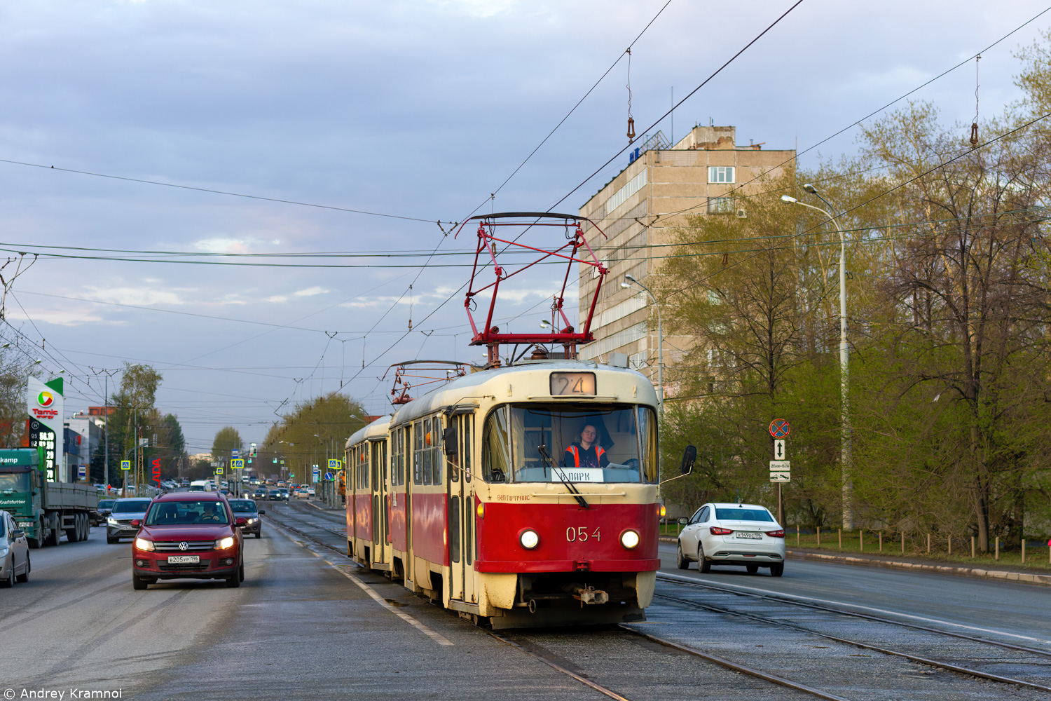 Екатеринбург, Tatra T3SU № 054