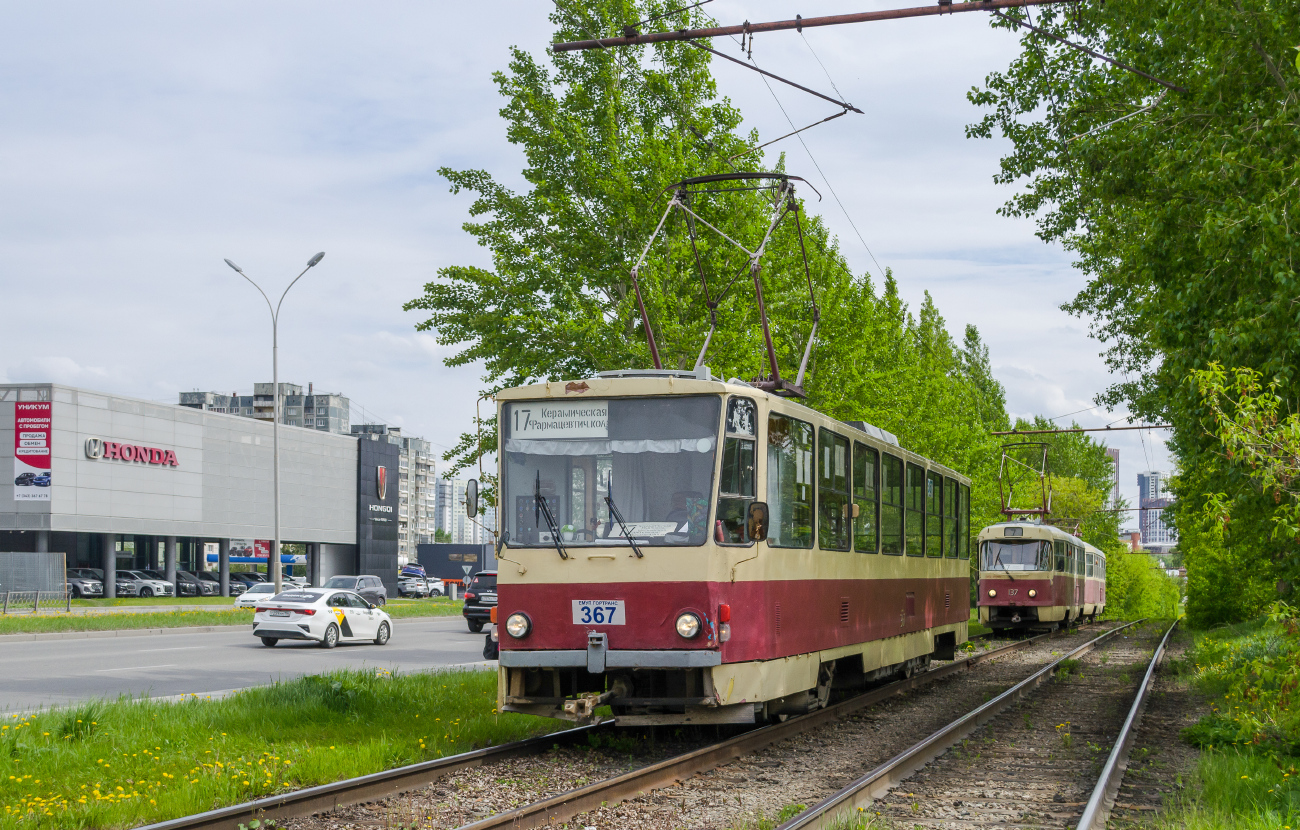 Екатеринбург, Tatra T6B5SU № 367