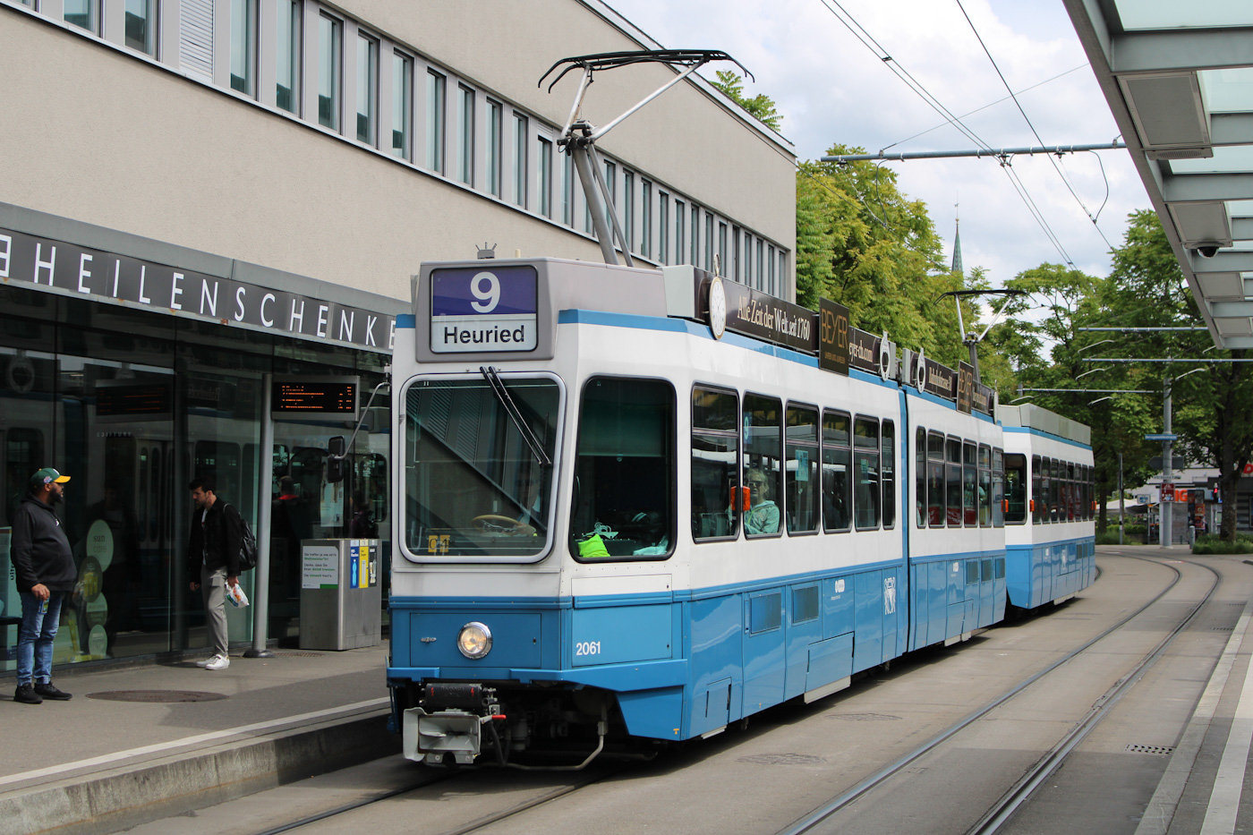Цюрих, SWP/SIG/BBC Be 4/6 "Tram 2000" № 2061