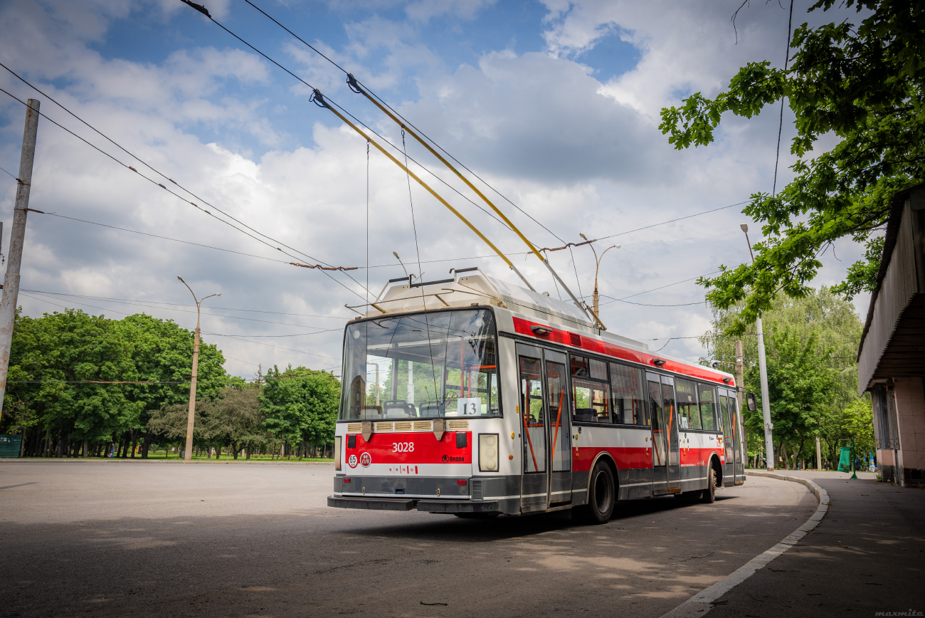 Харьков, Škoda 21Tr № 3028