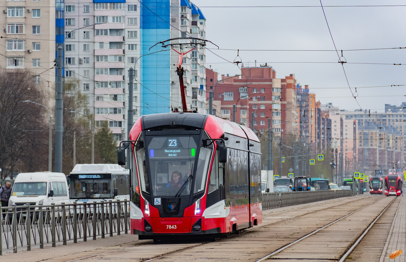 Санкт-Петербург, 71-923М «Богатырь-М» № 7843