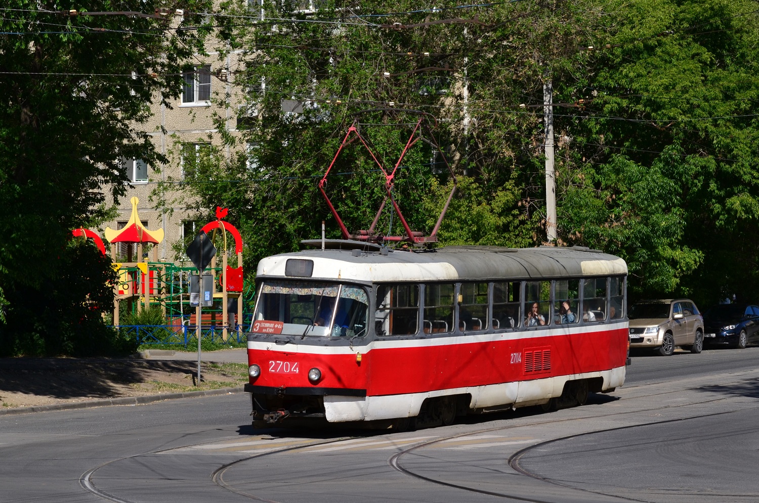 Валгаград, Tatra T3SU № 2704