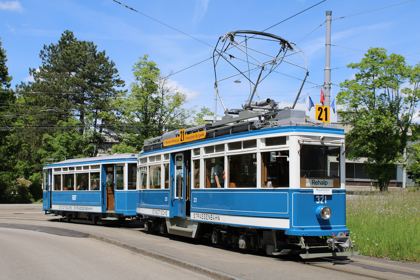 Цюрих, SWS/MFO Ce 4/4 "Elefant" № 321