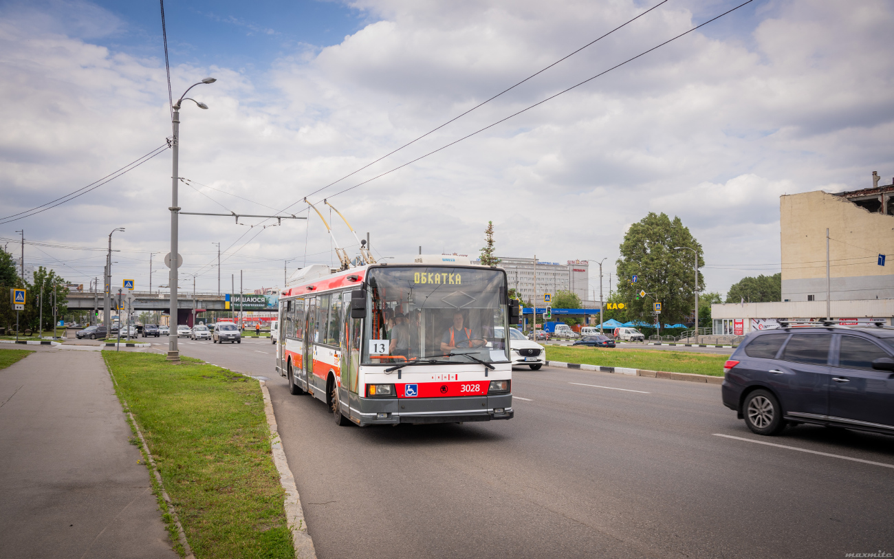 Харьков, Škoda 21Tr № 3028
