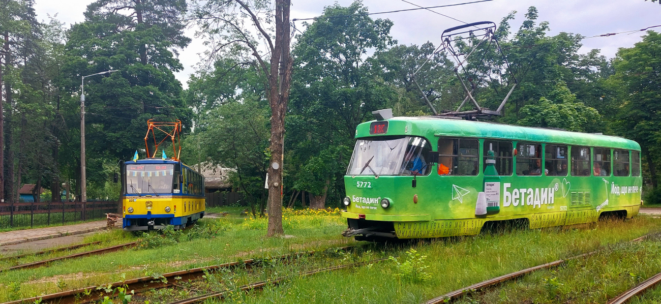 Киев, Tatra T3SU № 5772