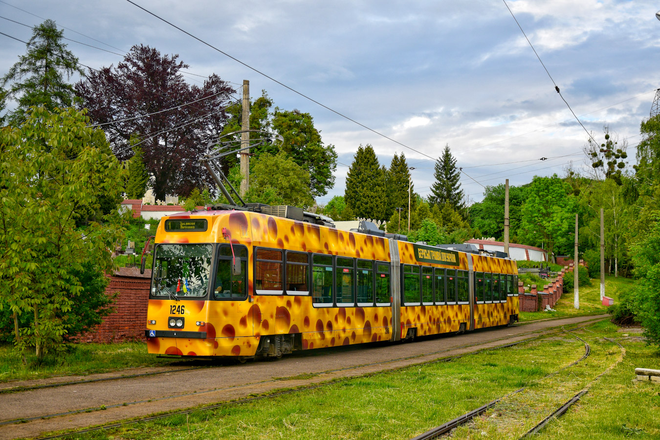 Львов, ACMV/ABB/Duewag Be 4/8 № 1246