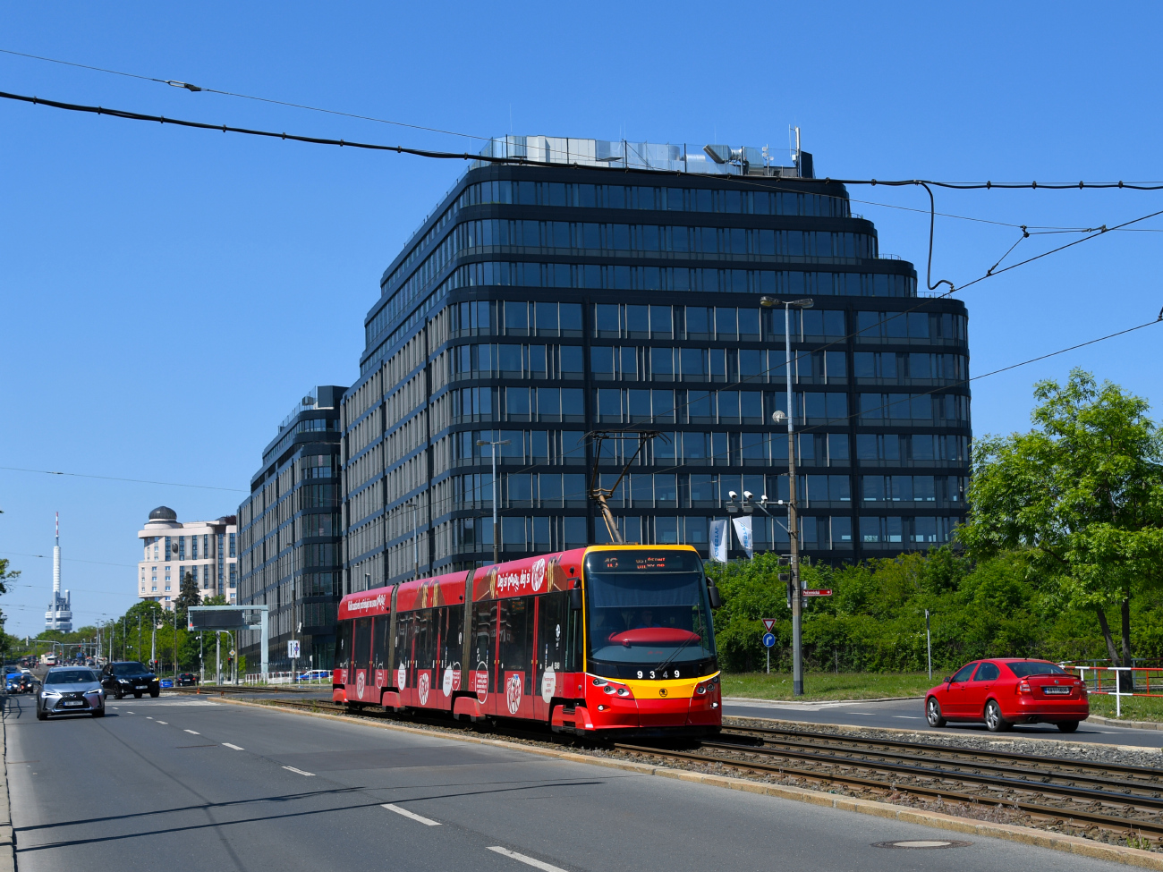 Прага, Škoda 15T4 ForCity Alfa Praha № 9349