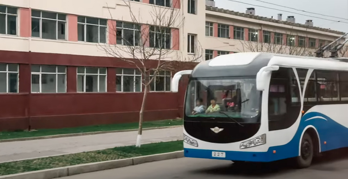 Chongjin, Jipsam 2024 nr. 227; Chongjin — Photos of Trolleybuses