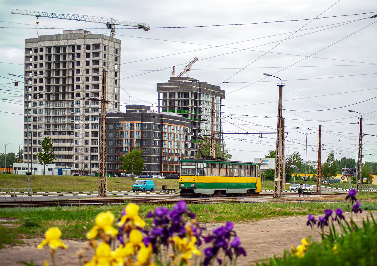 Стари Оскол, 71-605 (КТМ-5М3) № 64; Стари Оскол — Природа за окном трамвая