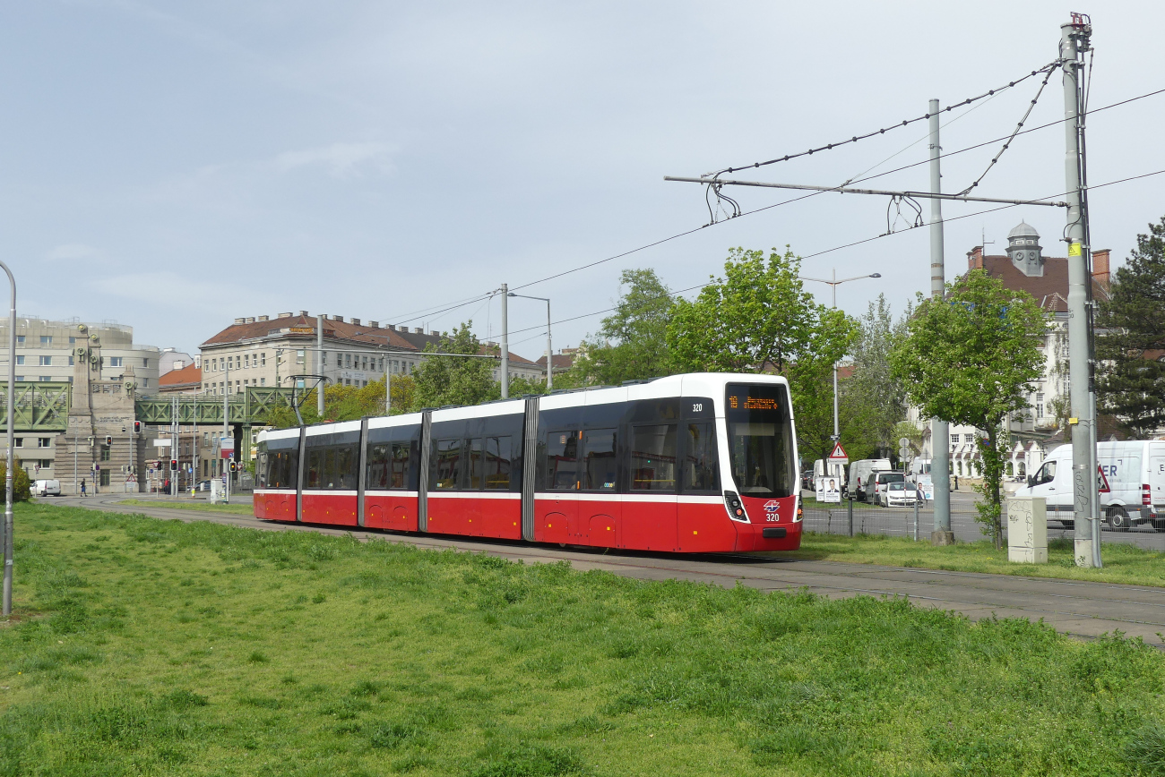 Вена, Bombardier Flexity Wien (Type D) № 320