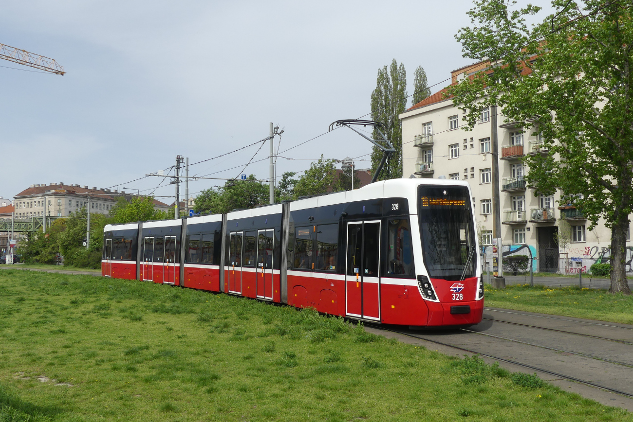 Вена, Bombardier Flexity Wien (Type D) № 328