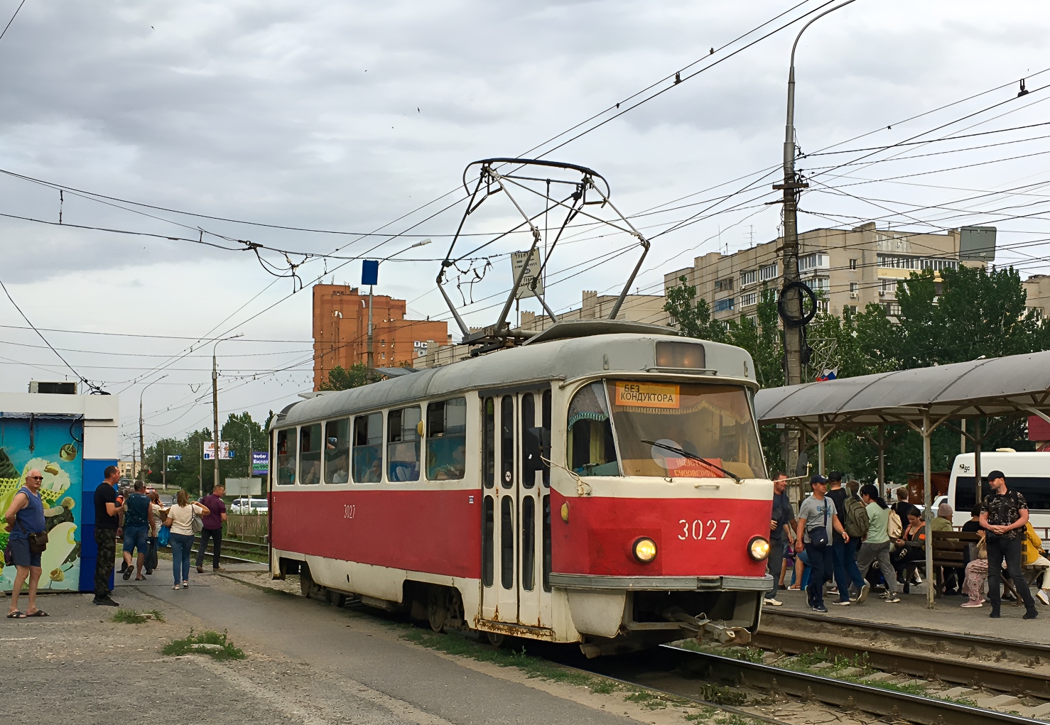 Volgograd, Tatra T3SU (2-door) # 3027