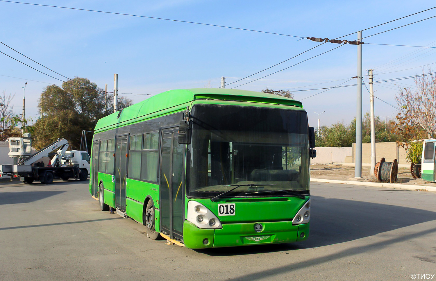 Ургенч, Škoda 24Tr Irisbus Citelis № 018 Ургенч, Škoda 24Tr Irisbus Citelis № 018