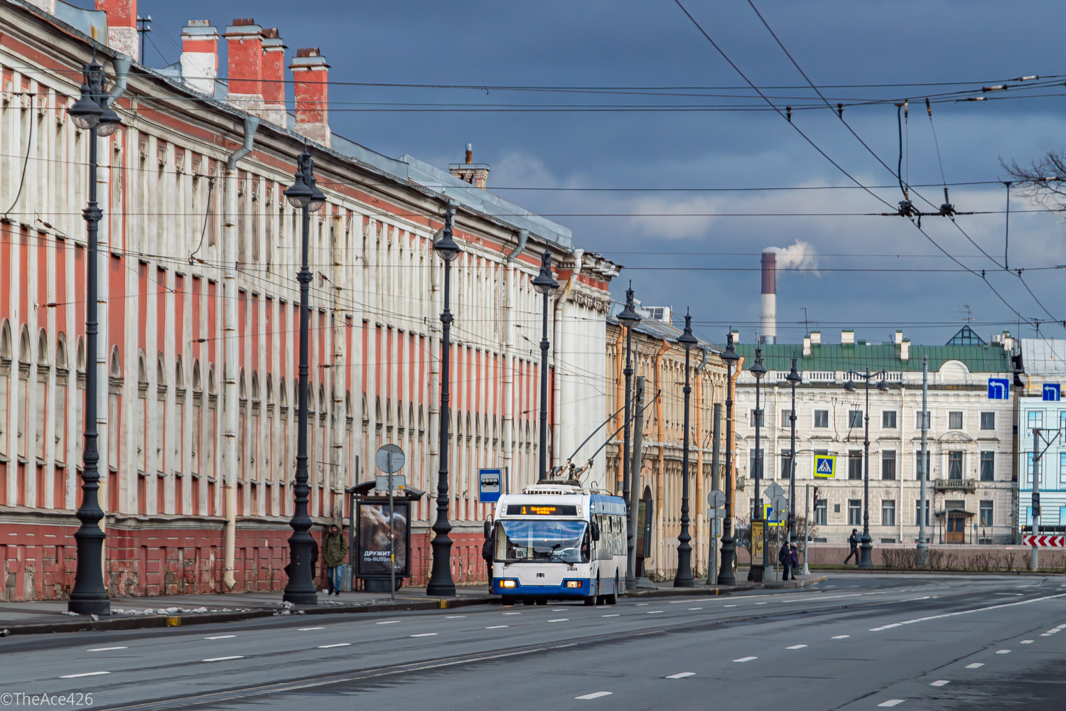 Санкт-Петербург, БКМ 321 № 2404; Санкт-Петербург — Троллейбусные линии и инфраструктура