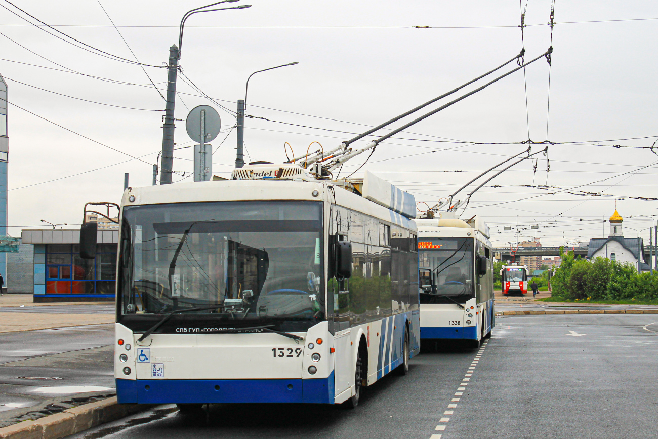 Санкт-Петербург, Тролза-5265.00 «Мегаполис» № 1329