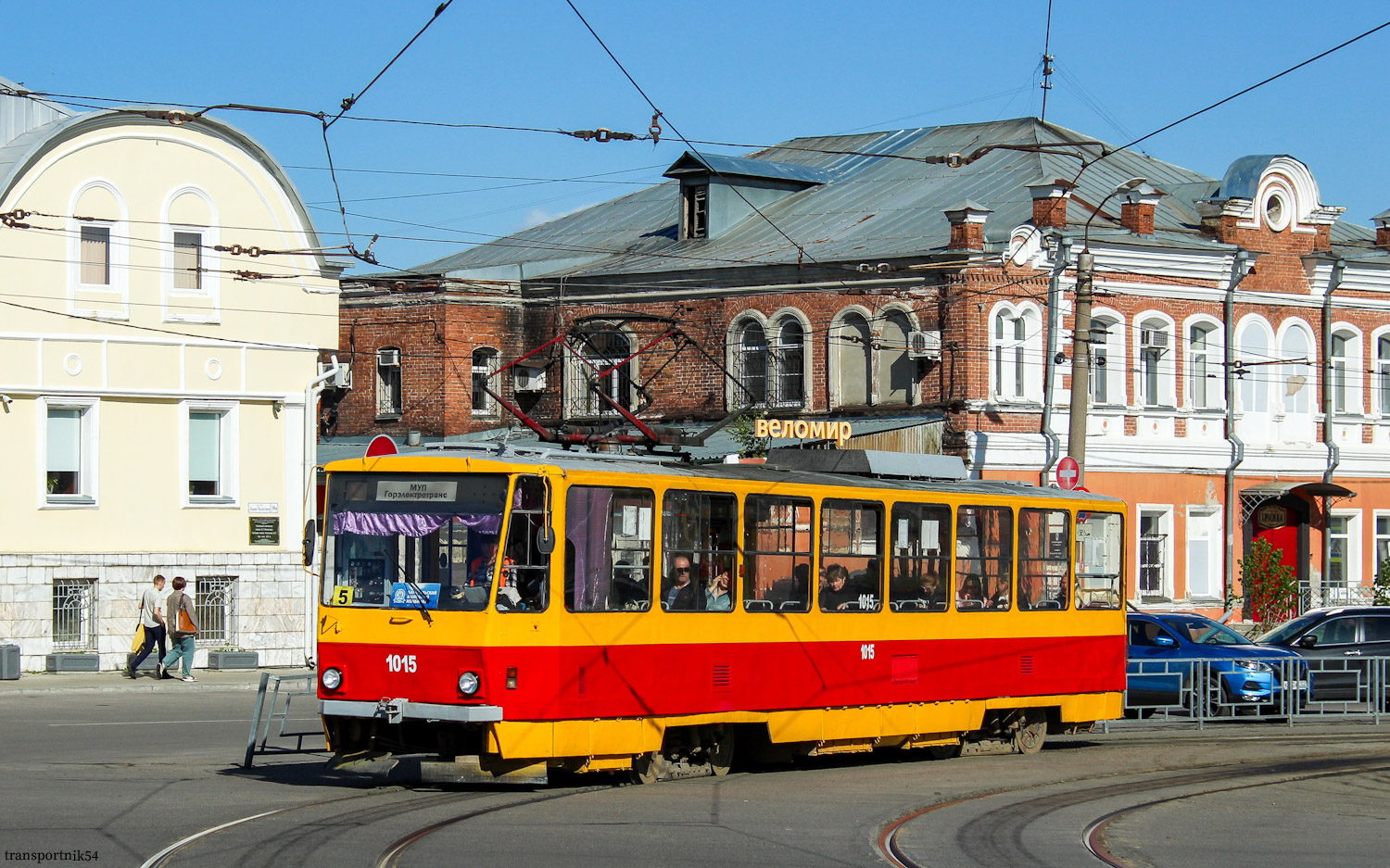 Барнаул, Tatra T6B5SU № 1015
