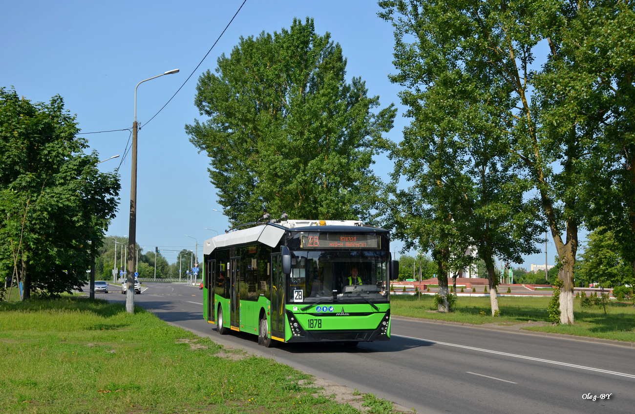 Гомель, МАЗ-303Т20 № 1878; Гомель — Движение на участках с использованием автономного хода