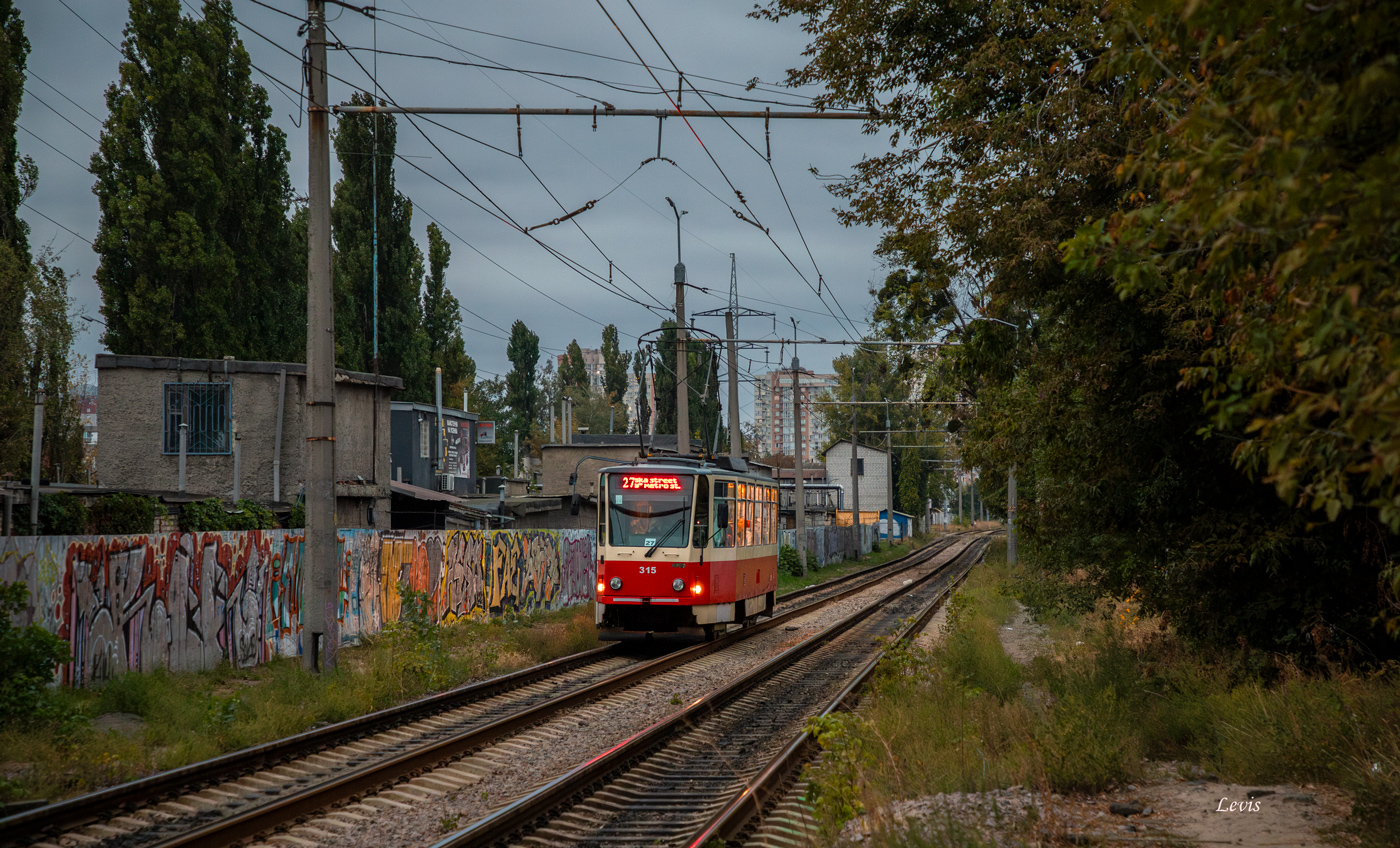 Киев, Tatra T6A5 № 315