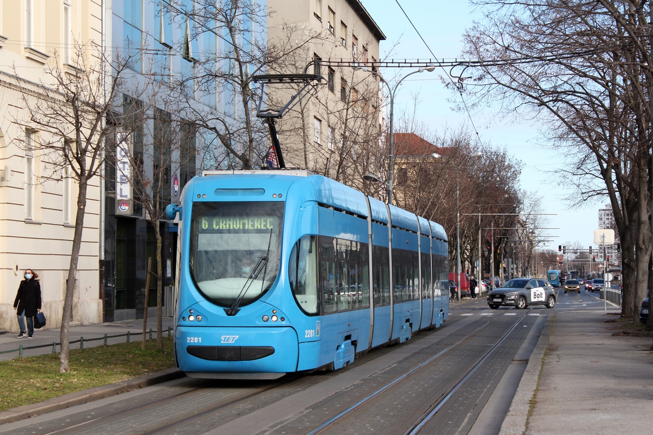 Загреб, Končar TMK 2200 № 2281