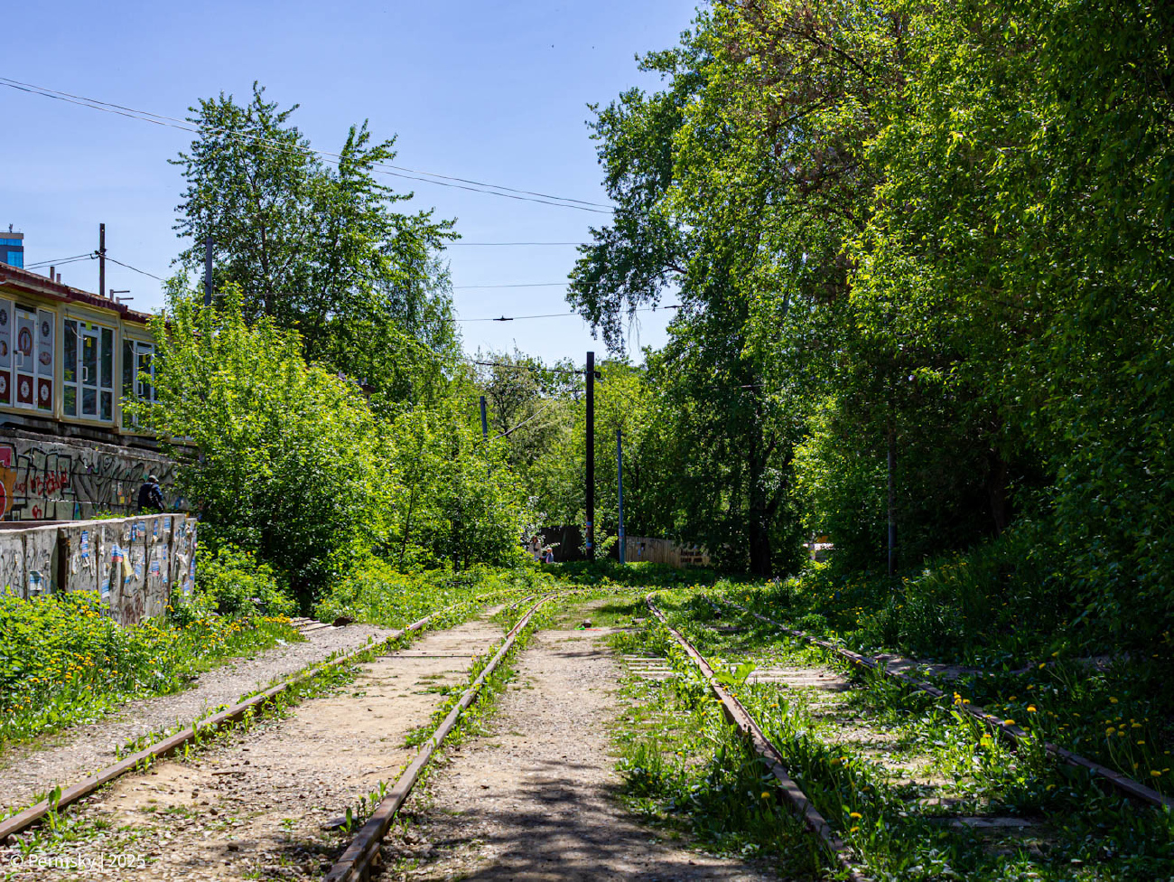 Пермь — Закрытые трамвайные линии; Пермь — Трамвайные линии и инфраструктура