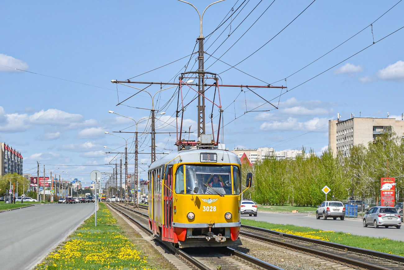 Барнаул, Tatra T3SU КВР Барнаул № 3028
