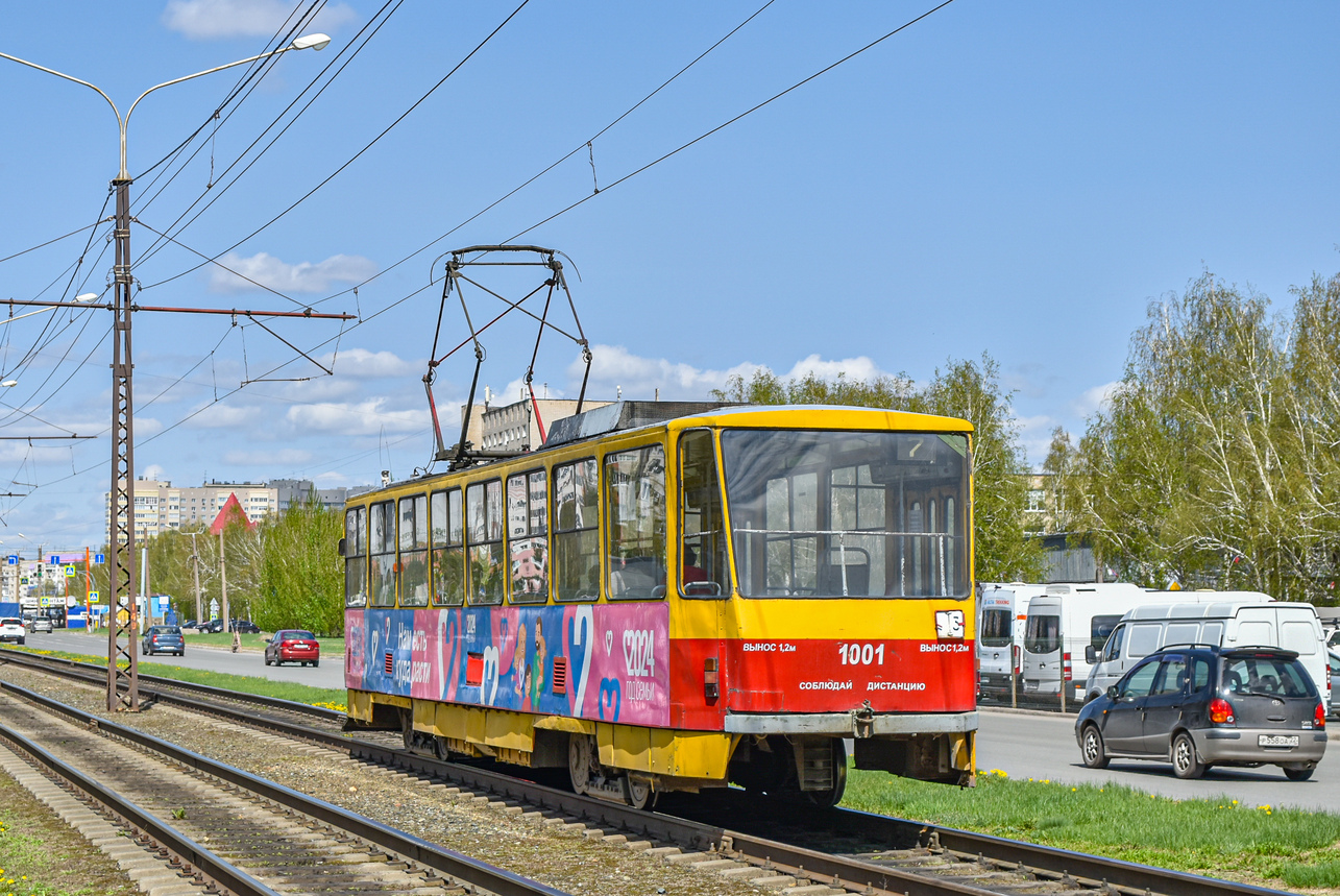 Барнаул, Tatra T6B5SU № 1001