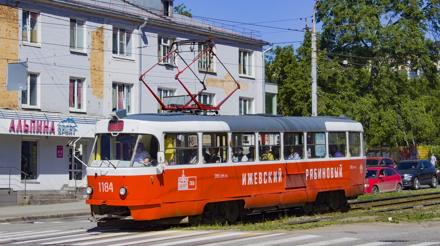 Ижевск, Tatra T3K № 1184