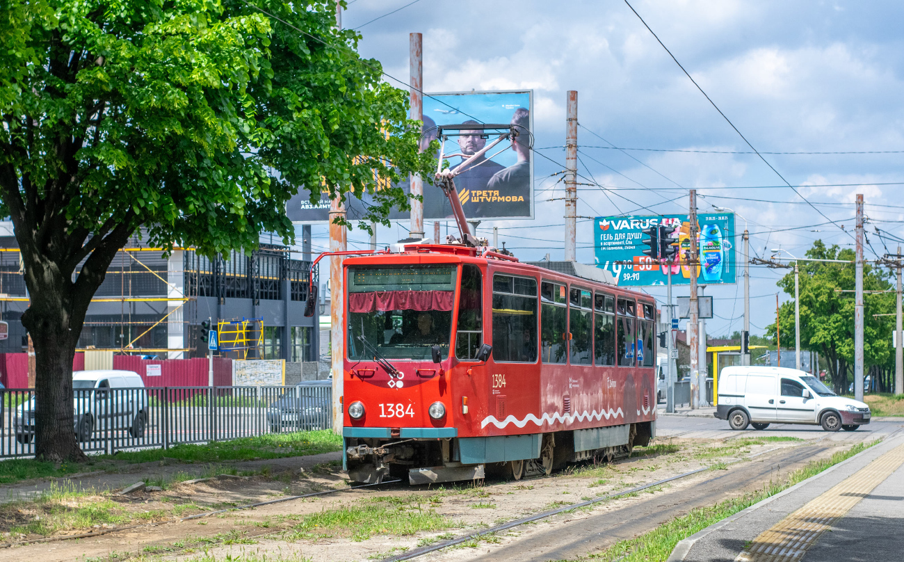 Днепр, Tatra T6A5 № 1384
