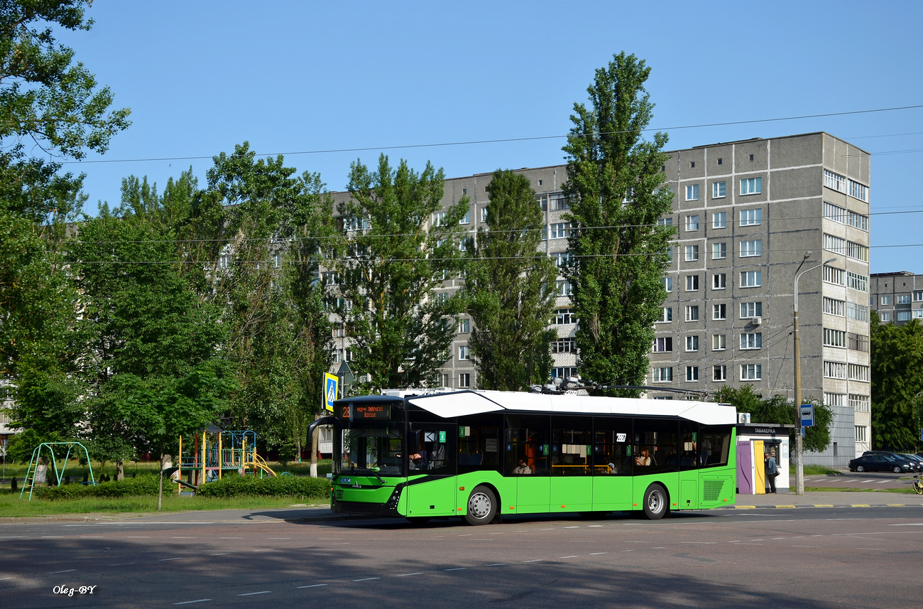 Гомель, МАЗ-303Т20 № 2887; Гомель — Движение на участках с использованием автономного хода
