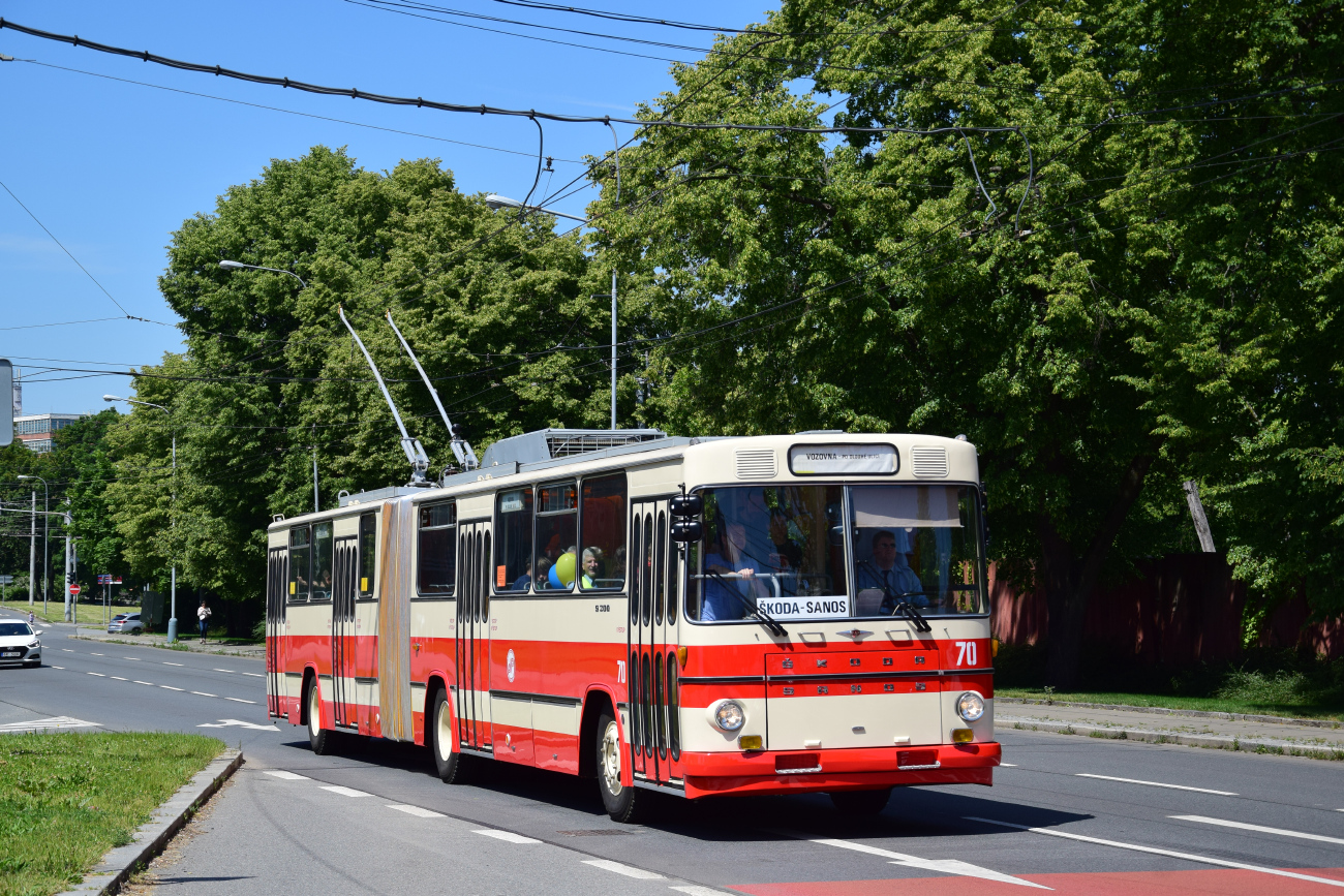 Брно, Škoda Sanos S 200 Tr № 70