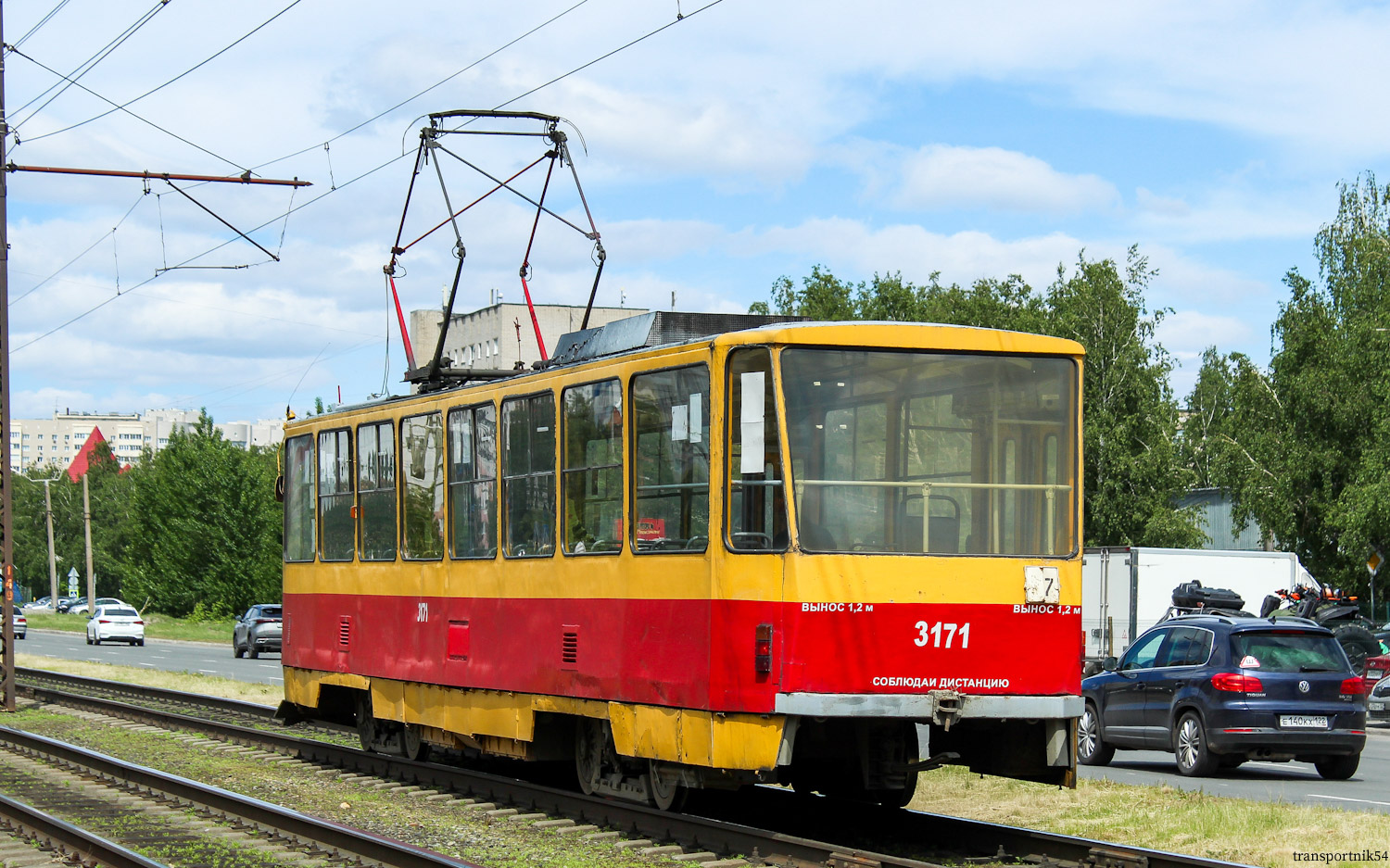 Barnaul, Tatra T6B5SU nr. 3171