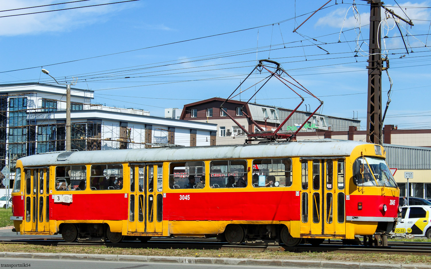 Барнаул, Tatra T3SU № 3045