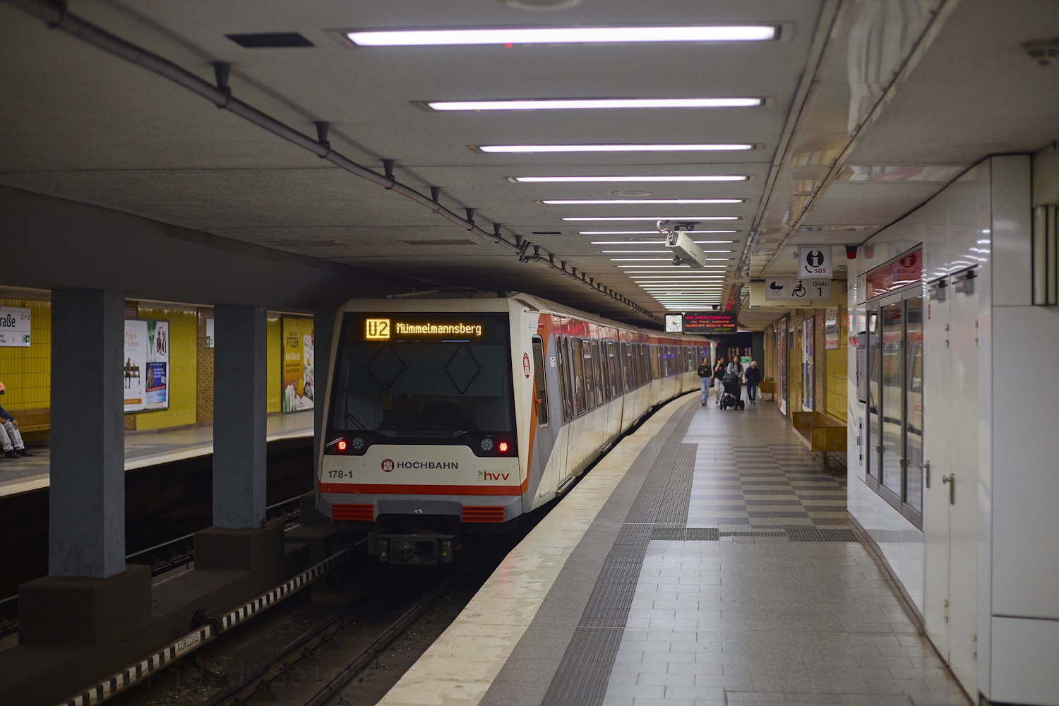 Гамбург, HHA DT4.4 № 178; Гамбург — U-Bahn — Линия U2/U4