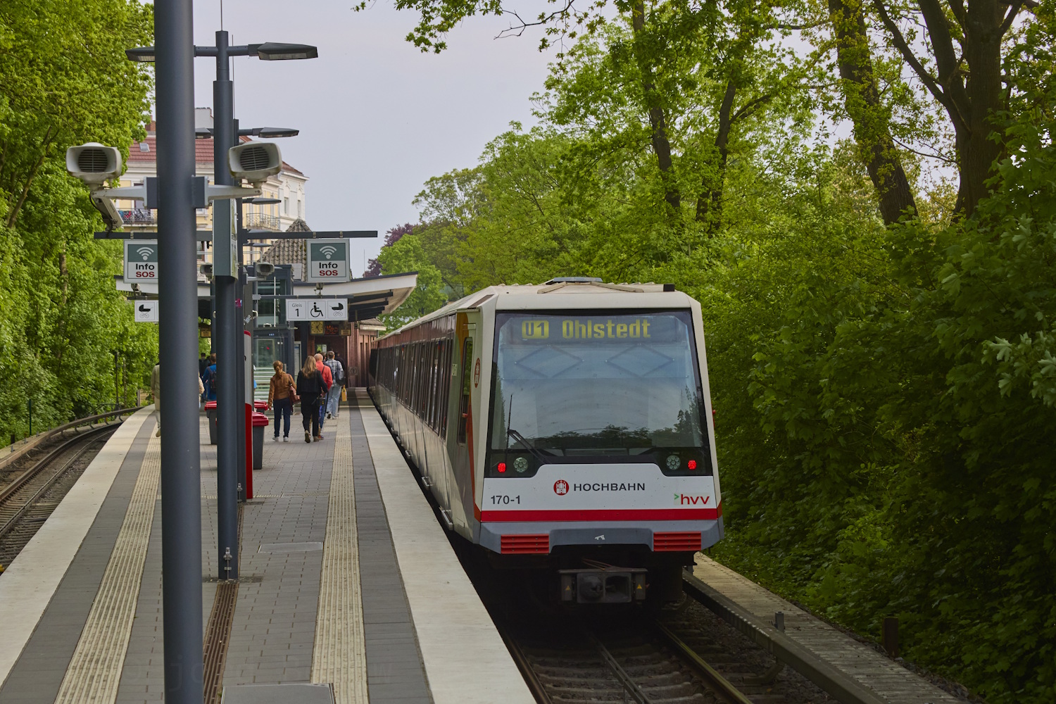 Гамбург, HHA DT4.3 № 170; Гамбург — U-Bahn — Линия U1