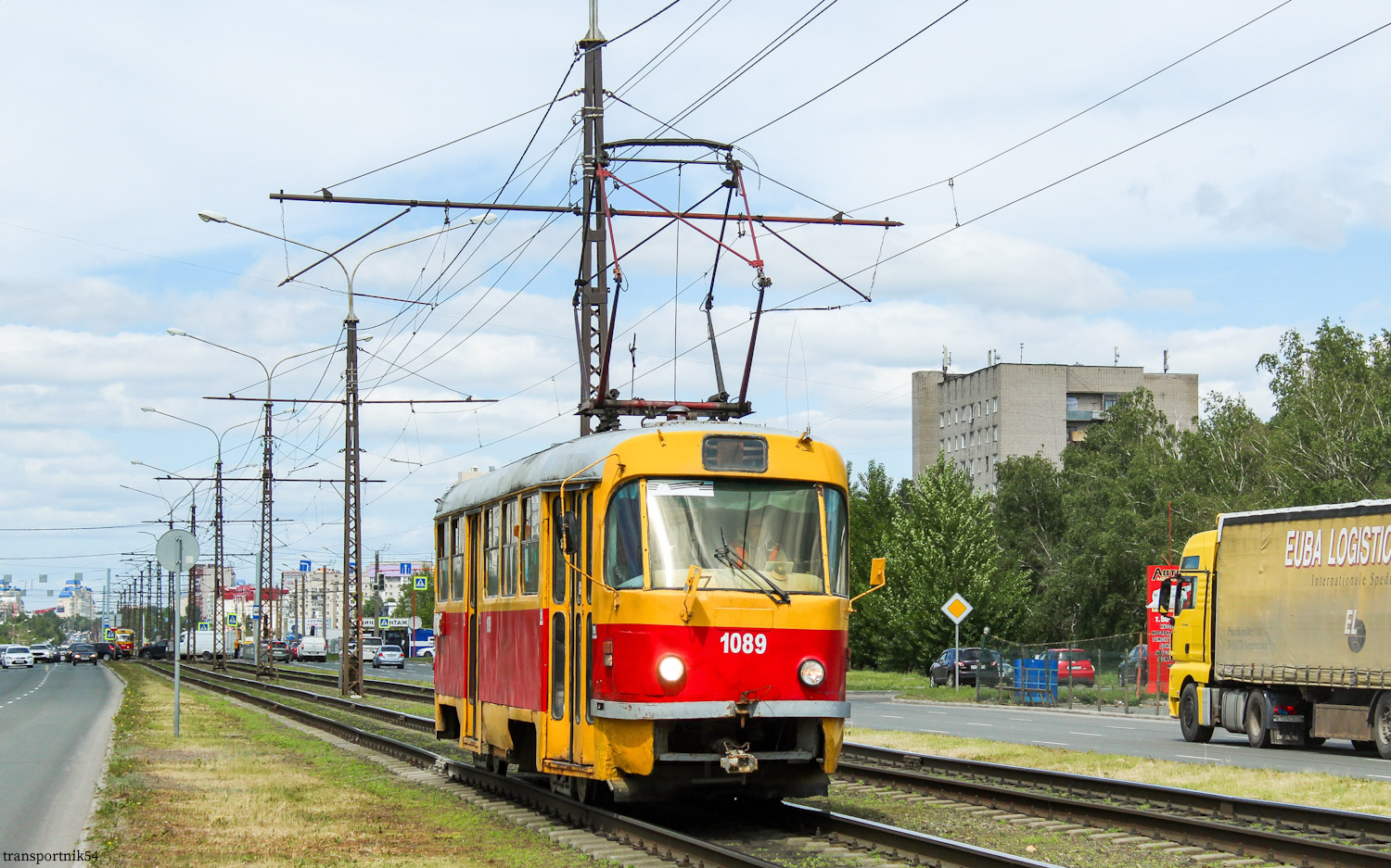 Барнаул, Tatra T3SU № 1089